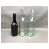 Detroit Bev Co, Vernors & West End Bottles