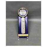 Antique Metal Mail Pouch Tobacco Thermometer