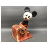 1930's Crown Toys Mickey Mouse Coin Bank