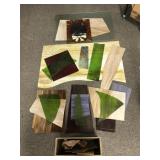 Stained Glass Art Pieces Scrap