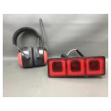 Led Brade Light Hitch Cover & Radio Earmuffs