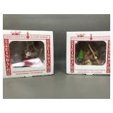 Vintage Handmade Steinbach German Wooden Ornaments