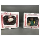 Vintage Handmade Steinbach German Wooden Ornaments