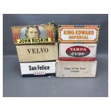 John Ruskin, Velvo & Vintage Tobacco Boxes