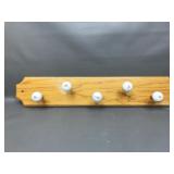 Handmade Golf Ball Wall Hook