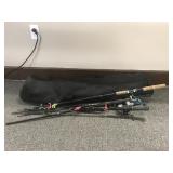 Johnson, Spincast & More Fishing Poles
