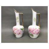 Royal Hale Bavaria Poreclain Bud Vases