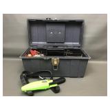 Tackle Box With Supplies & Field Knife