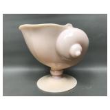 Cambridge Glass Crown Tuscan Pink Nautilus Shell