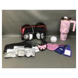 Hydrapeak Mug, Travel Headphones, Luggage Tags &