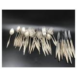 Wallace Sterling Silver Flatware Set