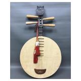 Traditional Vietnamese Yueqin Lute Instrument