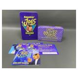 Joe Camel Promo Vtg Metal Box & 50 Matchbooks