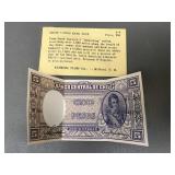 Chile 5 Peso Bank Note