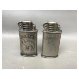 Vintage Camel Branded Lighters
