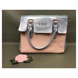 Gamma Phi Delta Sorority Crest Handbag W Magnet