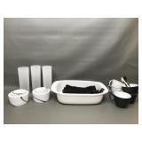 Black Spal Trinket Jars, Leather Potholders & More