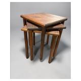 Sweet Vintage Wooden Nesting Tables
