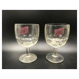 Vintage Schlitz Beer Glasses