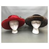 Deborah Fashions & Wool Fancy Derby Church Hats
