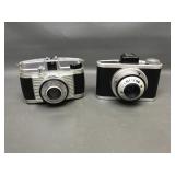 Universal Meteor & Ansco Lancer Art Deco Cameras