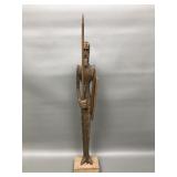 Spanish Don Quixote Wooden Carved Figure