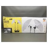 Kt1500 Led 2 Dual Light Umbrella Kit