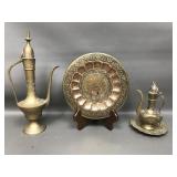Boho Brass Middle Eastern Oil Decanter Teapot &