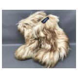 Epic Garsport 70's Style Genuine Fur Italian Boots