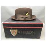 Vintage Resistol Self Conforming Menï¿½s Fedora Hat