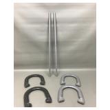 Solid Iron Horseshoes Outdoor Tossing Game