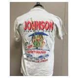 Vintage Big Johnson Fishing Rods Retro Tshirt