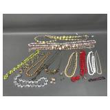 Vintage Japanese Beaded Custer Necklaces & More