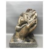 The Hand Of God? Heavy Artisan Sculpture Unsigned