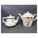 Hall China Company Autumn Leaf Tea Pots