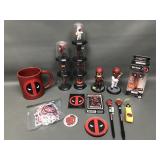 Fun Deadpool Domez Figurines, Funko Pens, Stickers