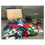 Handmade Sequin Ornaments, Christmas Decor & More!