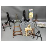 Vintage Plate Hangers & Frame Display Stands