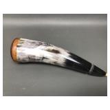 Vintage Gun Powder Horn