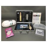 Drawing Sketch Kit, Oil Pastels, Marvel Yoobi &