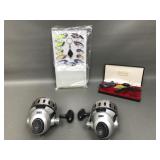 Zebco Spincast Reels, Darth Vader Resembling Lures