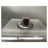 Stunning Art Deco Marcasite Ring