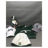 Michigan State Garden Gnome, Baseball Caps & More!
