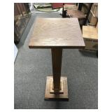 Wooden Plant Stand/Pedestal