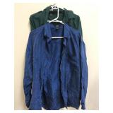 Stefano Man 100% Silk Large Shirts