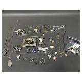 Southwestern Style Belt Buckle, Vtg Brooches, Mens