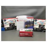 Holographic Pathway Markers, Christmas Lights &