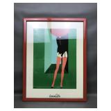 Red Stockings Amleto Dally Costa Framed Print