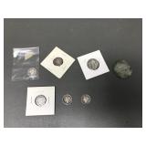 Us Silver Coins & Eisenhower Dollar