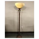 Glass Glober Floor Lamp